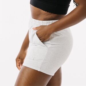 ZYIA Active Heathered Grey Knockout Shorts Size 2XL